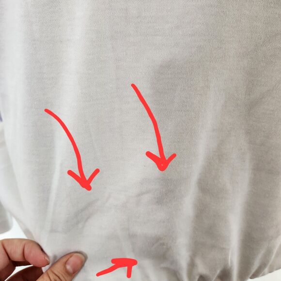 Dead Stock Vintage Aileen Shirt Embroidered Patch Floral Stripe Retro Large - Picture 10 of 13